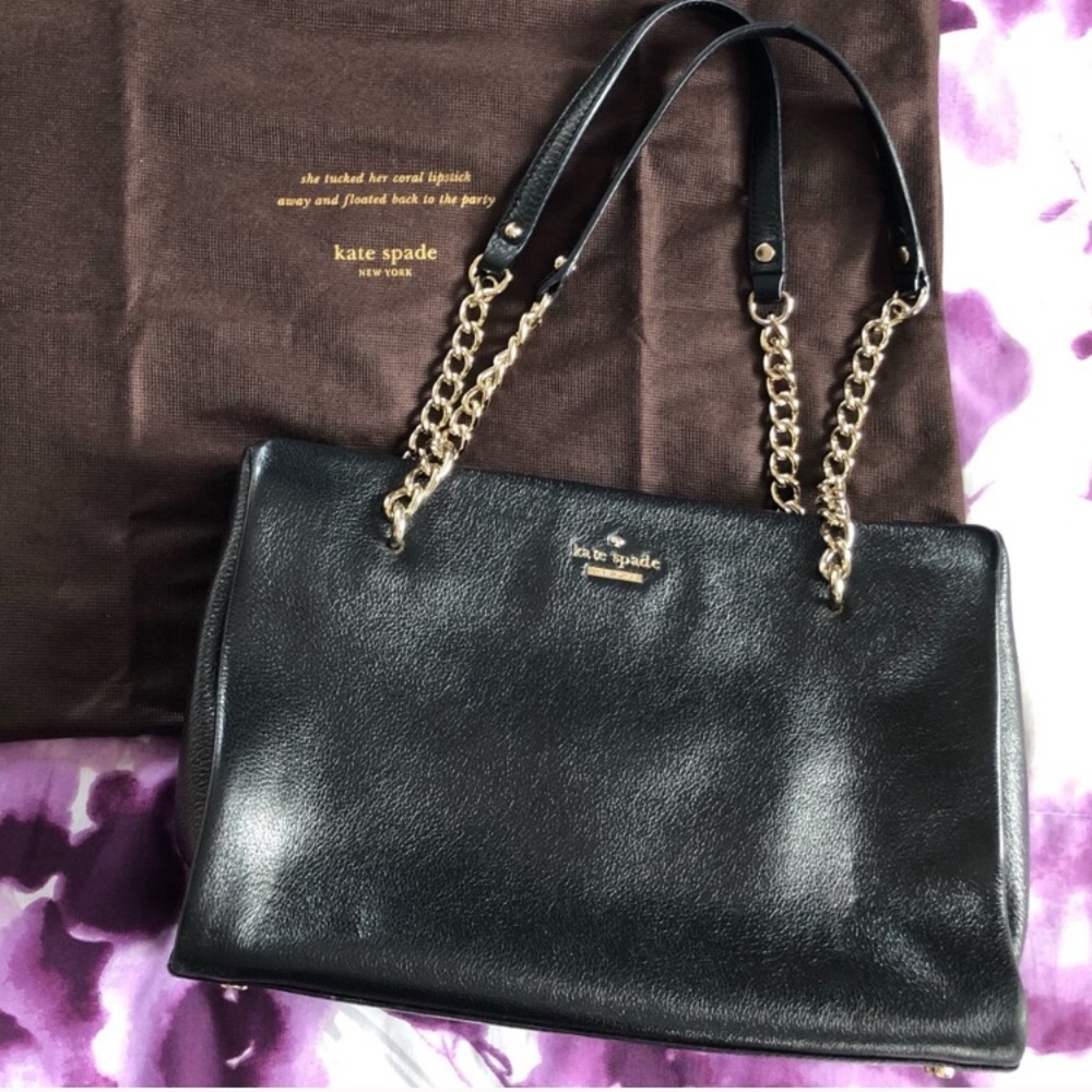 Kate Spade Black Leather Bag